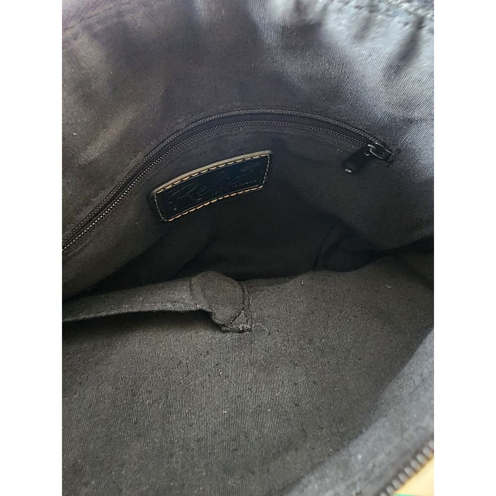 Relic By Fossil Black Crog Embossed Animal Print … - image 6